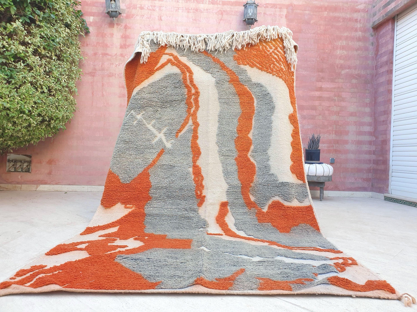 stunning abstract moroccan rug